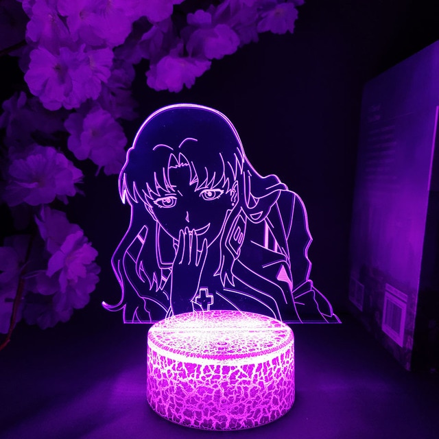 Anime EVA Figure Ayanami Rei Manga Art Lamp Home Decoration 3D Night Light LED Upward Lighting.jpg 640x640 1 - Evangelion Shop