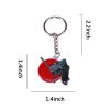 Evangelion EVA 01 Mecha Keychain Red Sun Keyring Feel Japan NGE Anime Series Charms 2 - Evangelion Shop
